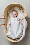neutral sleep sack | breathable baby sleep sack | summer sleep sack | modern baby products | bamboo baby sleep sack