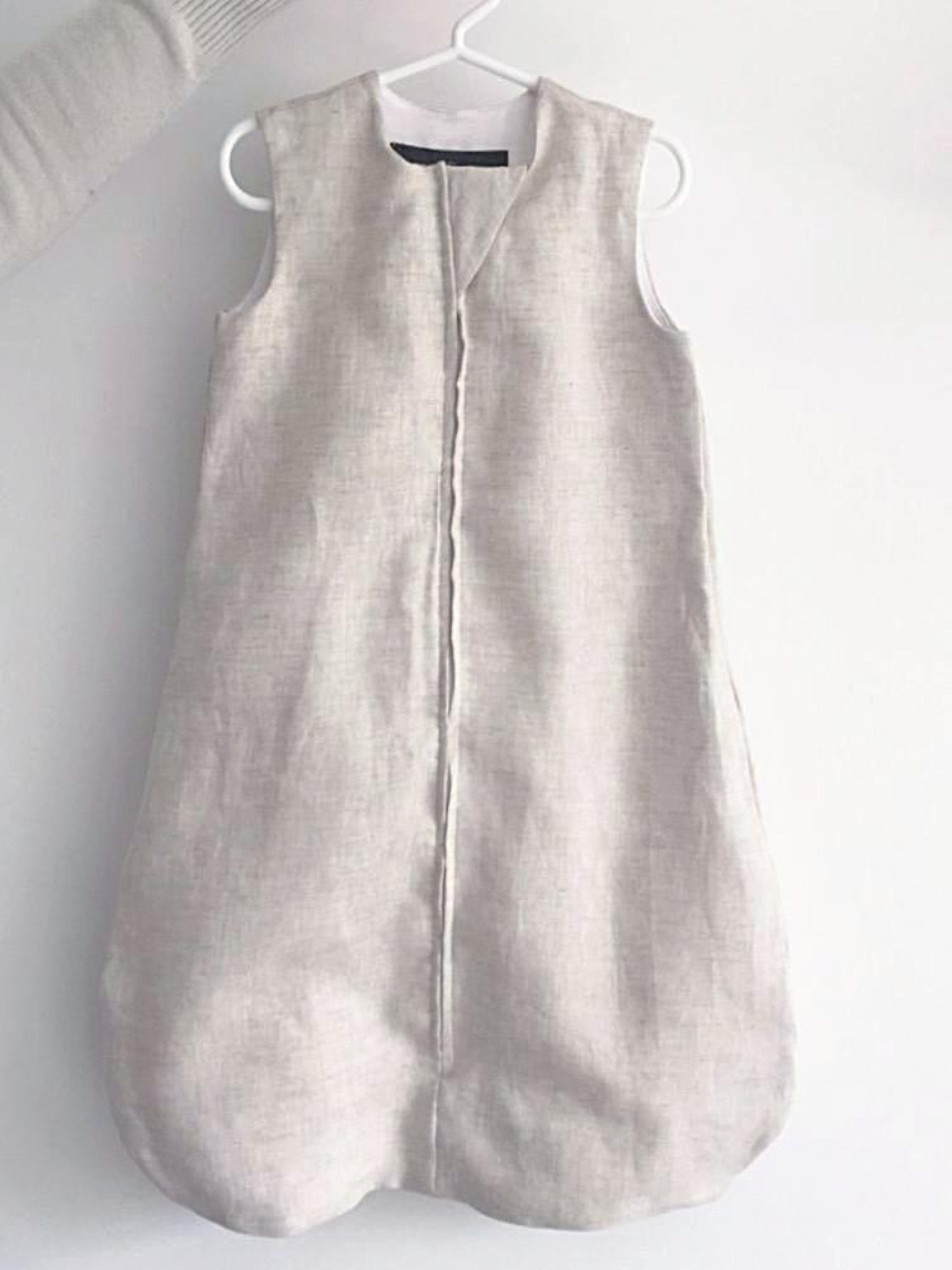 linen sleep sack | breathable baby sleep sack | summer sleep sack | neutral sleep sack | bamboo baby sleep sack